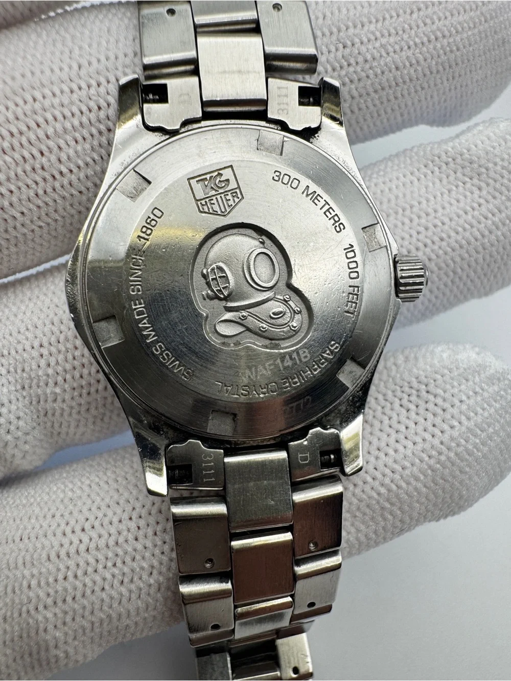 TAG Heuer Aquaracer Pink MOP Diamond watch